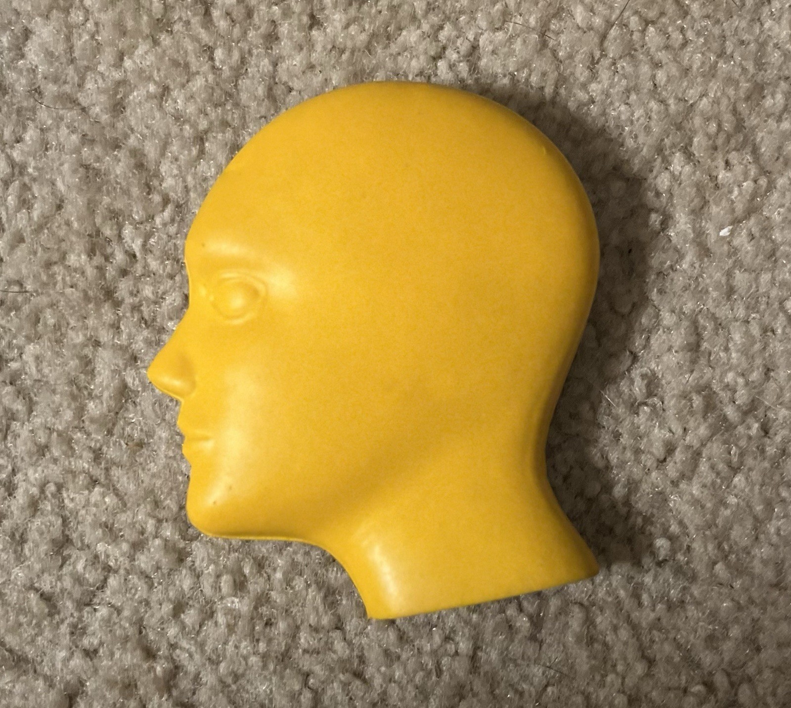 Paxil Pharmaceuticals Promotional Stress Reliever Yellow Head Shaped