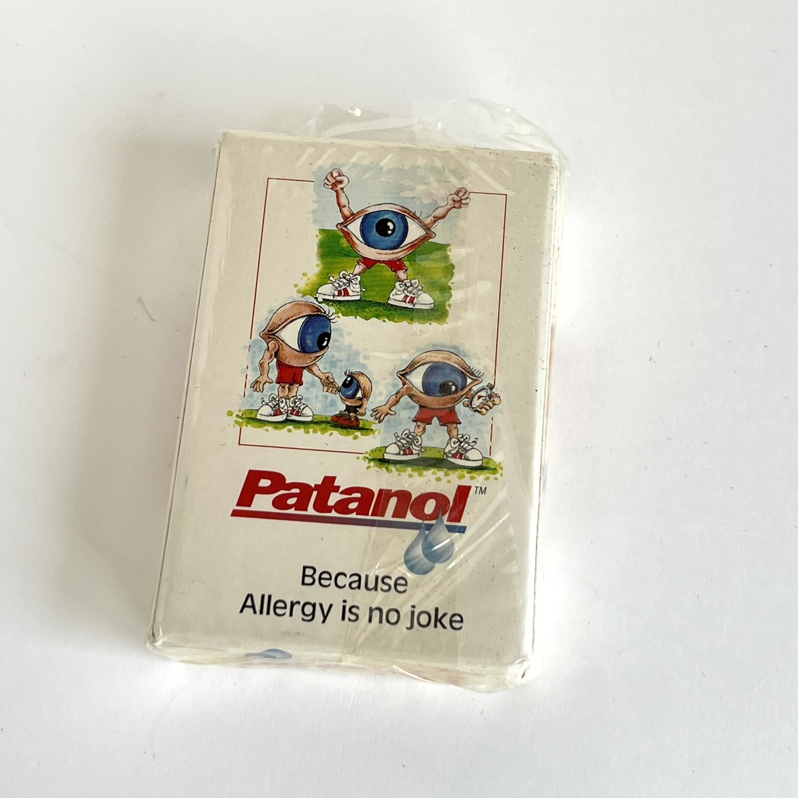 Eyeball Man Patanol Pharmaceutical Playing Cards Deck New Old Stock