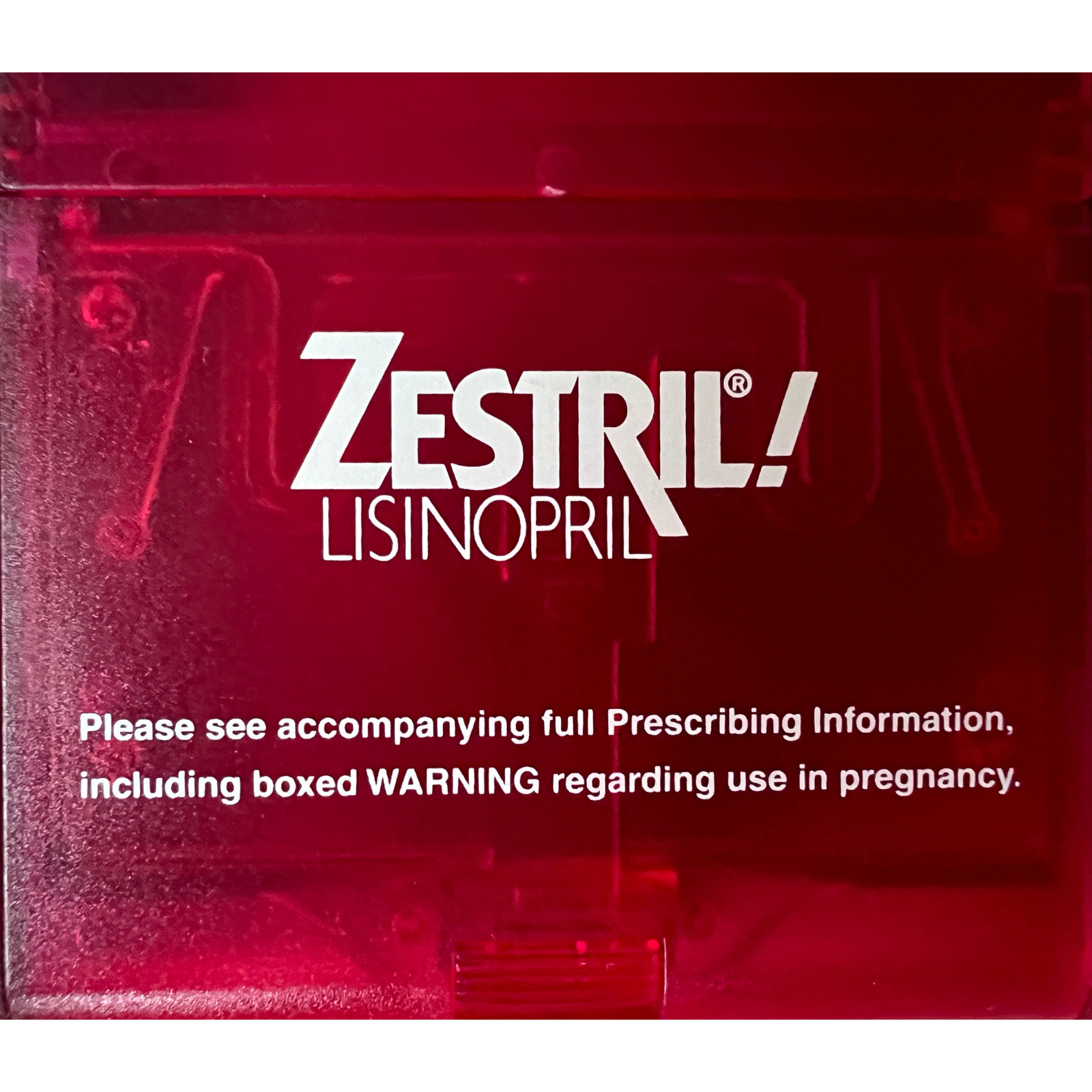 Vintage Zestril Pharmaceutical Drug Rep Collectible – post-it note holder