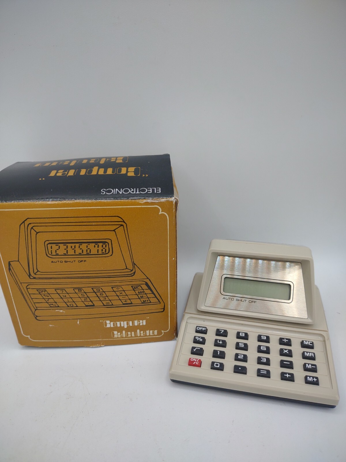 Drug Rep Zantac Ranitidine Glaxo Pharma Advertising Computer Calculator Vtg 80s