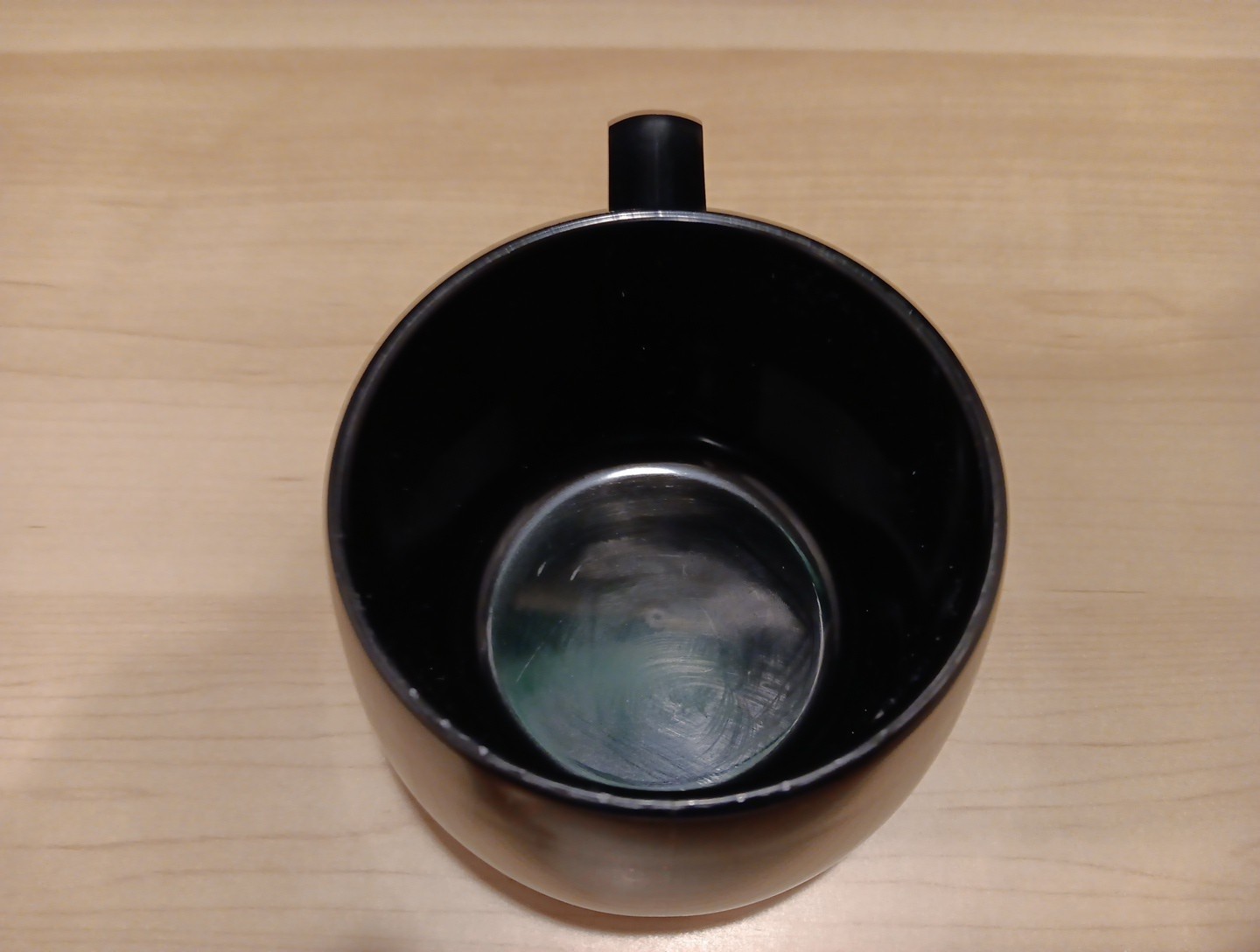 Vintage Vanceril Inhaler Drug Rep Advetising Promotional Black Plastic Mug