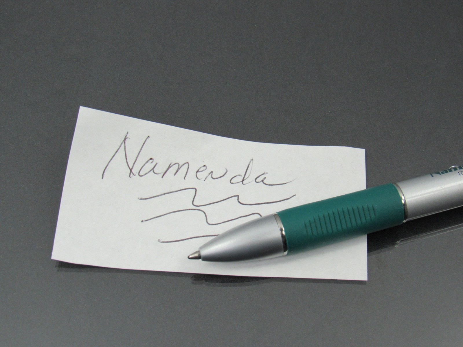 Namenda Heavy Metal Twist PEN w Stylus Drug Rep Pharmaceutical Promo Advertising