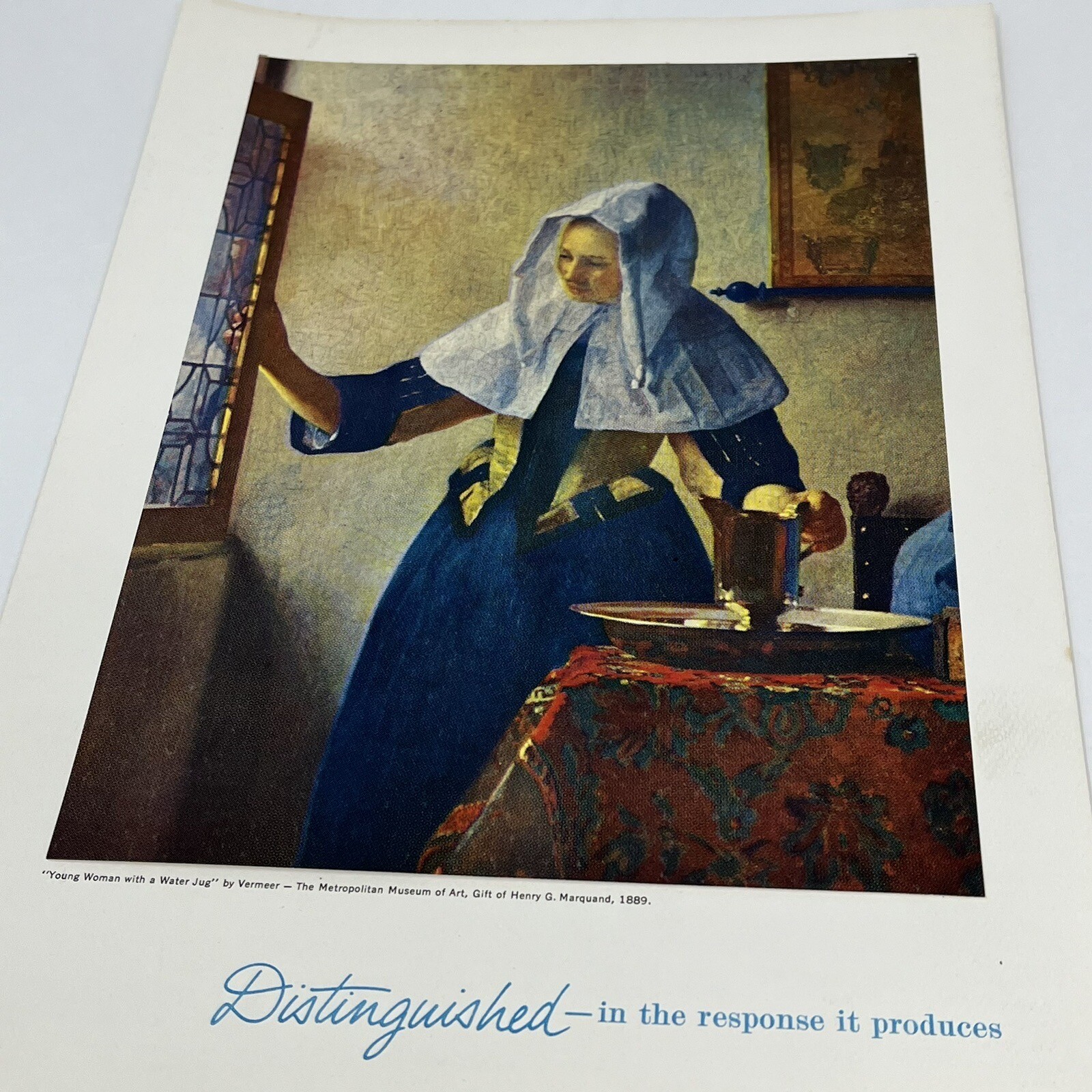 1963 Pfizer Renese Drug Advertising Distinguished Art Prints Brochure Lot Of 4