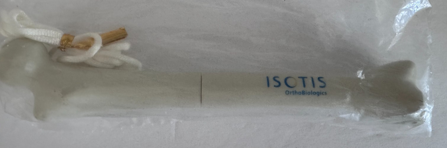 ISCTIS Ortho Drug Rep Bone Shape Femur Pharma Pre-2005 Pen Still in Plastic